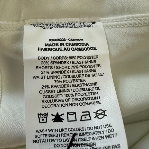 Nike Women's Dri-Fit Advantage Tennis Skort Short Skirt White Size 1X - Picture 11 of 12